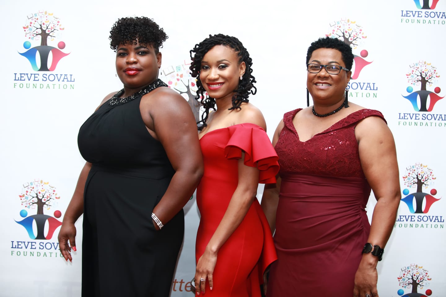 group of professional women having a picture