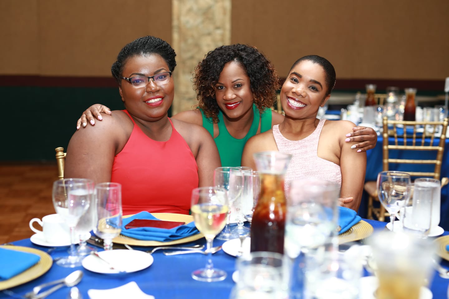 group of professional women having a picture